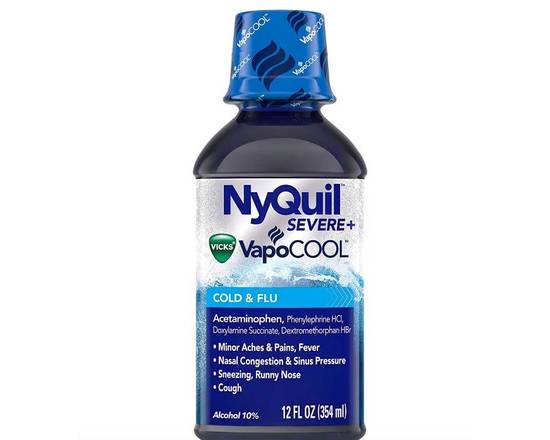 Order NyQuil VapoCool 12 oz food online from McLean Ave Pharmacy store, Yonkers on bringmethat.com