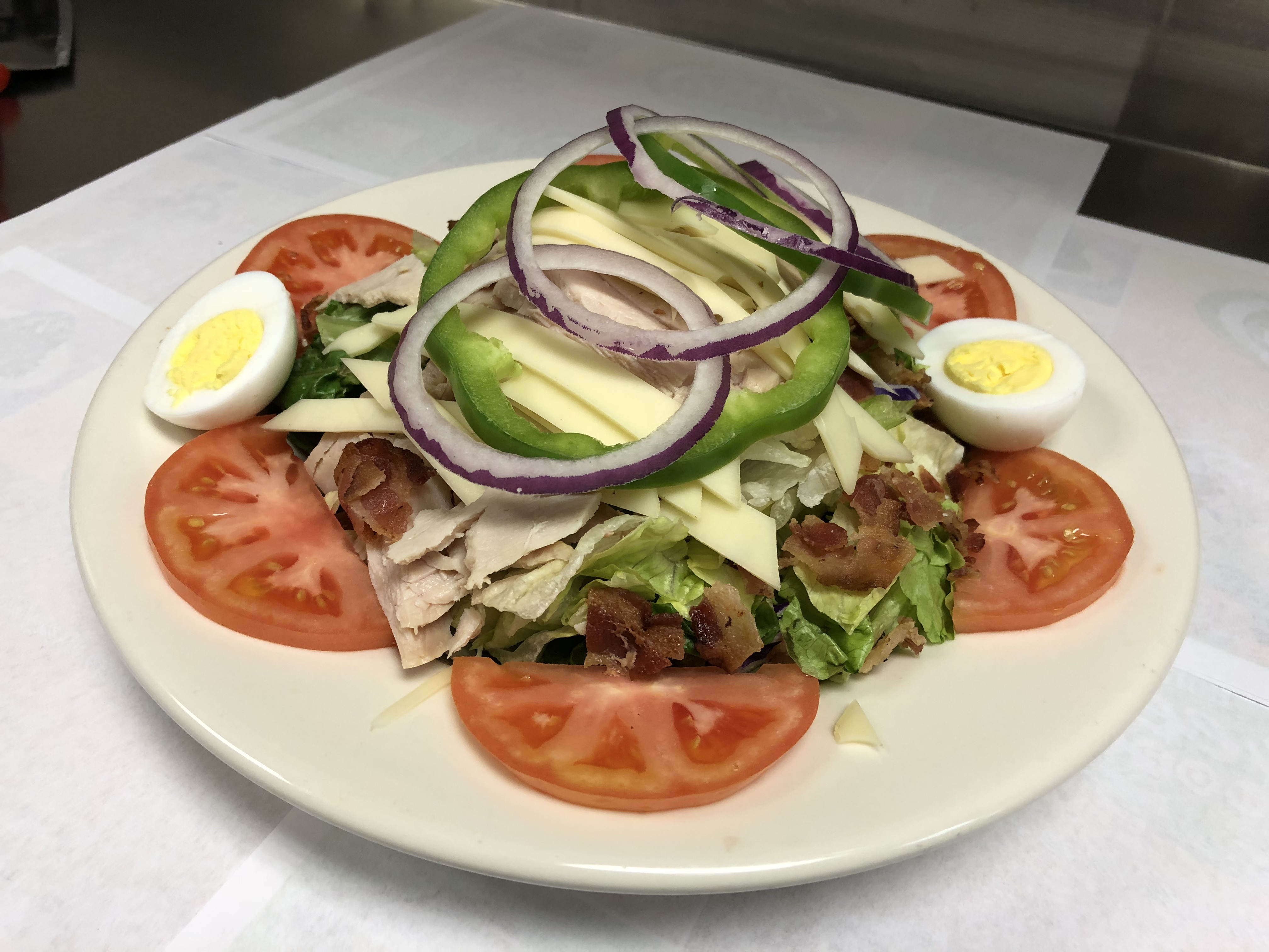 Order Clubhouse Salad food online from Ram Horn Restaurant store, Taylor on bringmethat.com