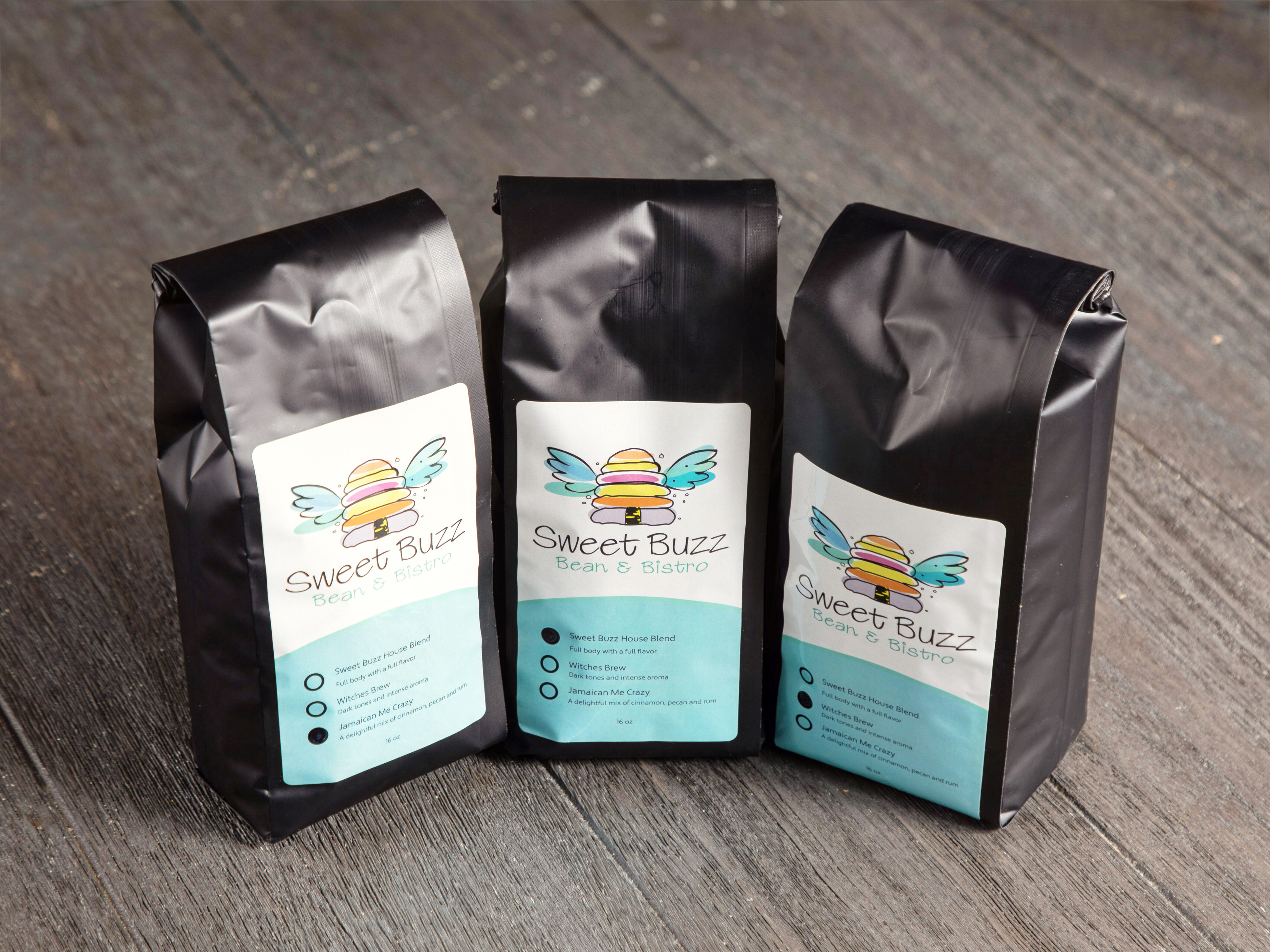 Order 1/2 Pound of Coffee Beans food online from Sweet Buzz Bean & Bistro store, Harrison City on bringmethat.com