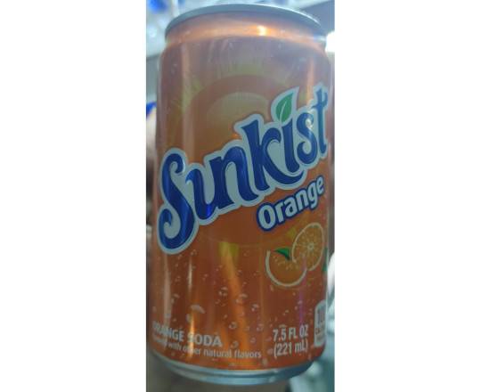 Order Sunkist Orange Mini Cold Can food online from The Blue Door store, Savannah on bringmethat.com
