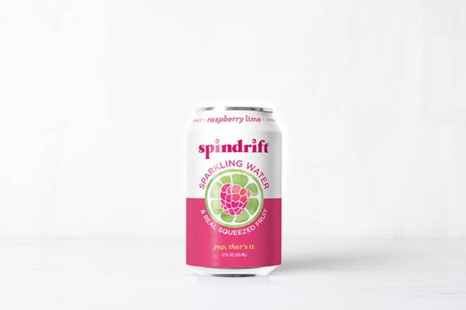 Order Raspberry Lime Spindrift (Can) food online from Mendocino Farms store, West Hollywood on bringmethat.com