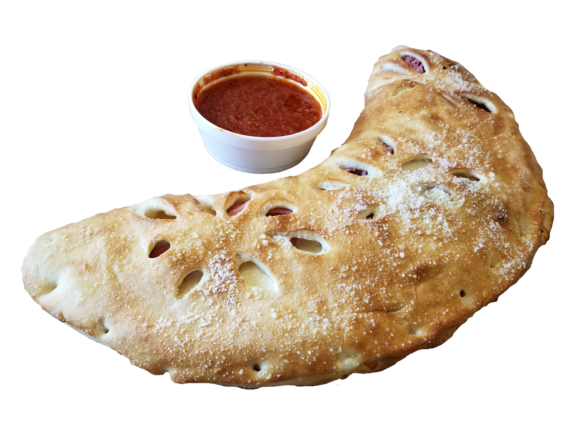 Order Ham and Cheese Stromboli food online from Mike Brick Oven Pizza store, Pottstown on bringmethat.com