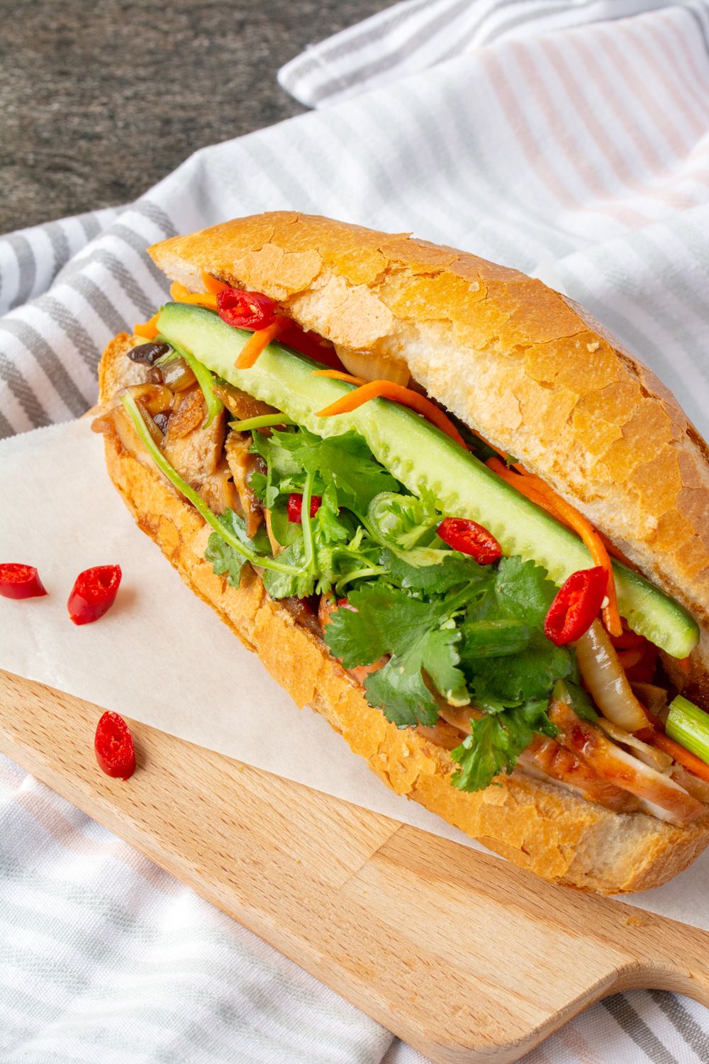 Order Grill Chicken Sandwiches food online from Hello Vietnam Pho&Roll store, Scottsdale on bringmethat.com