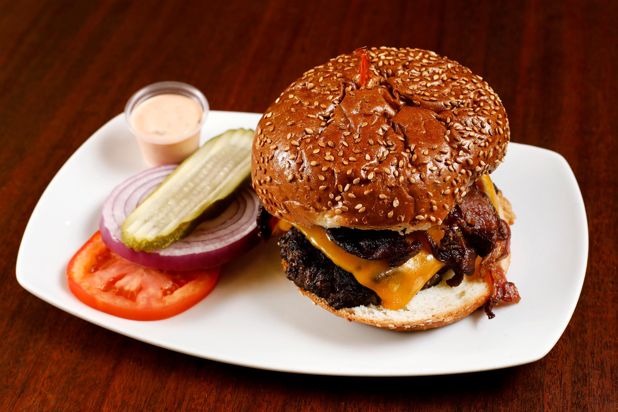 Stuffed Cheddar Burger  The Cheesecake Factory