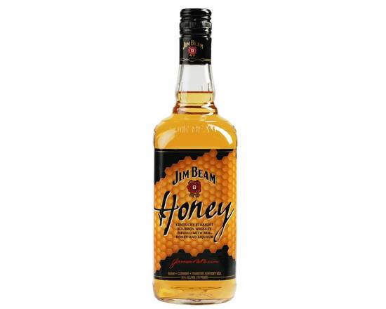 Order Jim Bean Honey 750 ML food online from Plaza Liquor store, Jurupa Valley on bringmethat.com