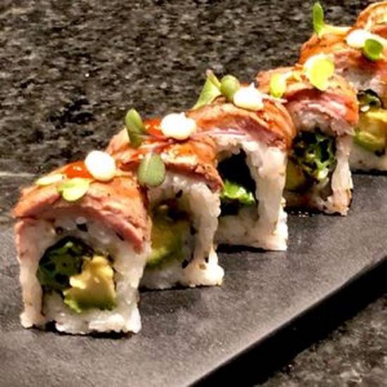 Order WAGYU ROLL food online from Mori store, Mcallen on bringmethat.com