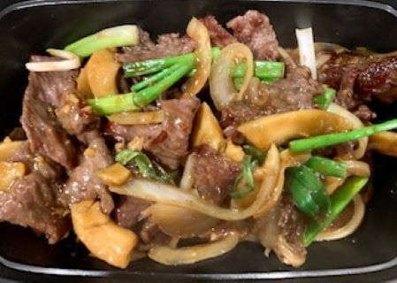 Order Mongolian Beef food online from Secret Sauce Wok & Grill store, Carlsbad on bringmethat.com