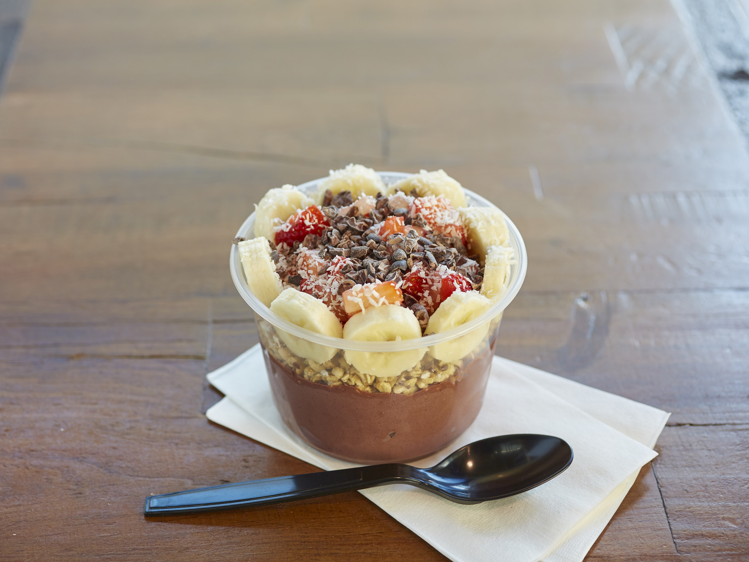 Order Chocolate Coconut Acai Bowl food online from The Blend Superfood Bar store, Oxnard on bringmethat.com