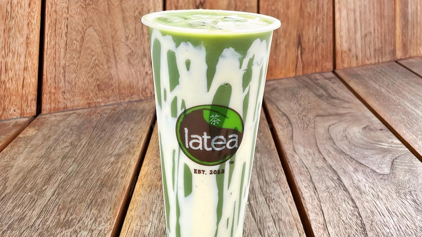 Order *CremeBr Matcha Latte food online from Latea Bubble Tea Lounge store, Indianapolis on bringmethat.com