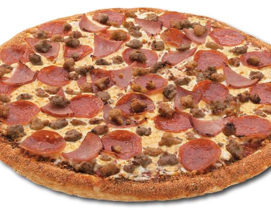 Order 10" Meat Lovers food online from Hungry Howie's Pizza store, DEERFIELD BEACH on bringmethat.com