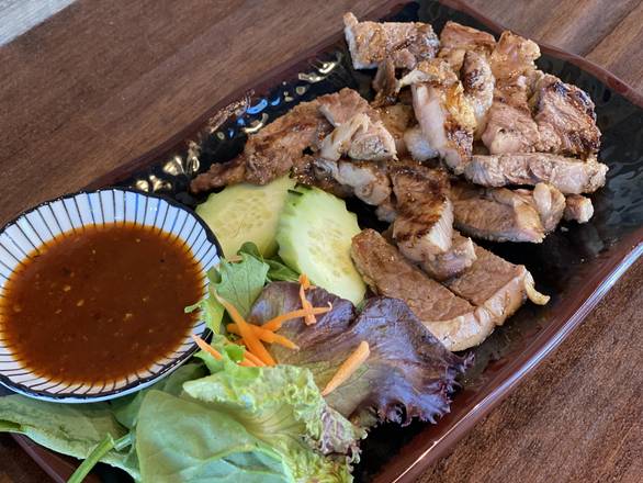Order 16. Crying Tiger food online from Khao Yai Thai Kitchen store, Beaverton on bringmethat.com