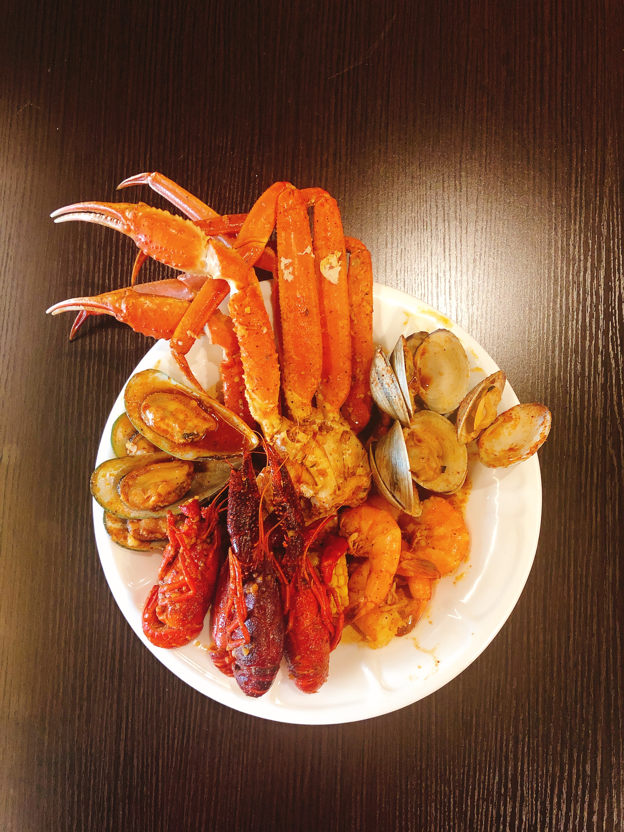 Order 2. One lb. Snow Crabs Special Combination food online from Kaya store, Lodi on bringmethat.com