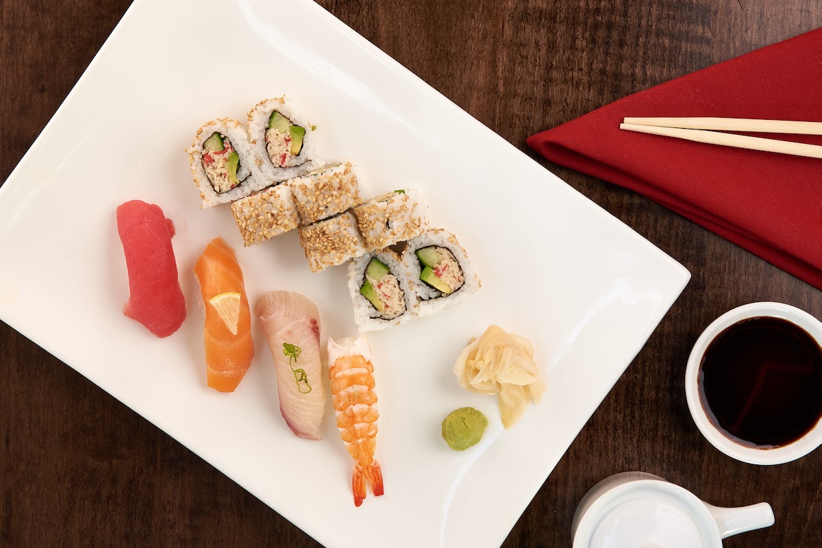 Order SUSHI COMBINATION  food online from Benihana store, Chicago on bringmethat.com