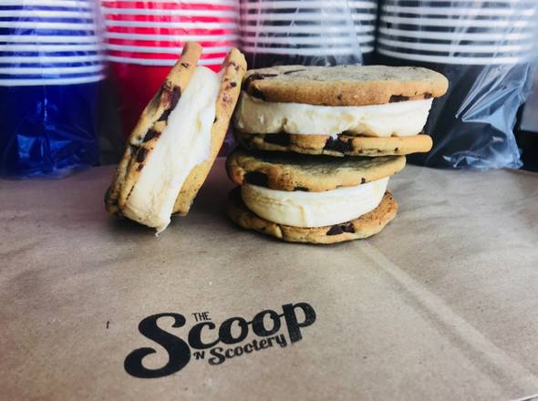 Order Cookie Sandwich food online from The Scoop N Scootery store, Arlington on bringmethat.com
