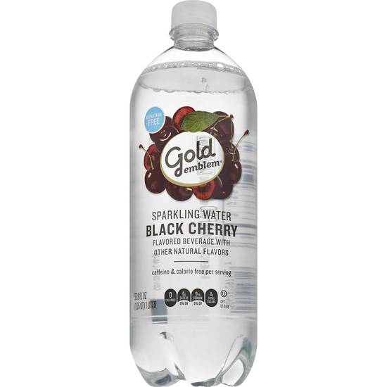 Order Gold Emblem Sparkling Water 33.81 OZ, Black Cherry food online from CVS store, Tulsa on bringmethat.com