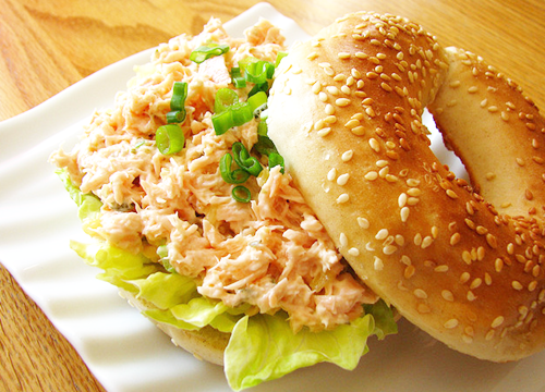 Order Tuna Salad on Bagel or Bread food online from Rego Bagel store, Rego Park on bringmethat.com