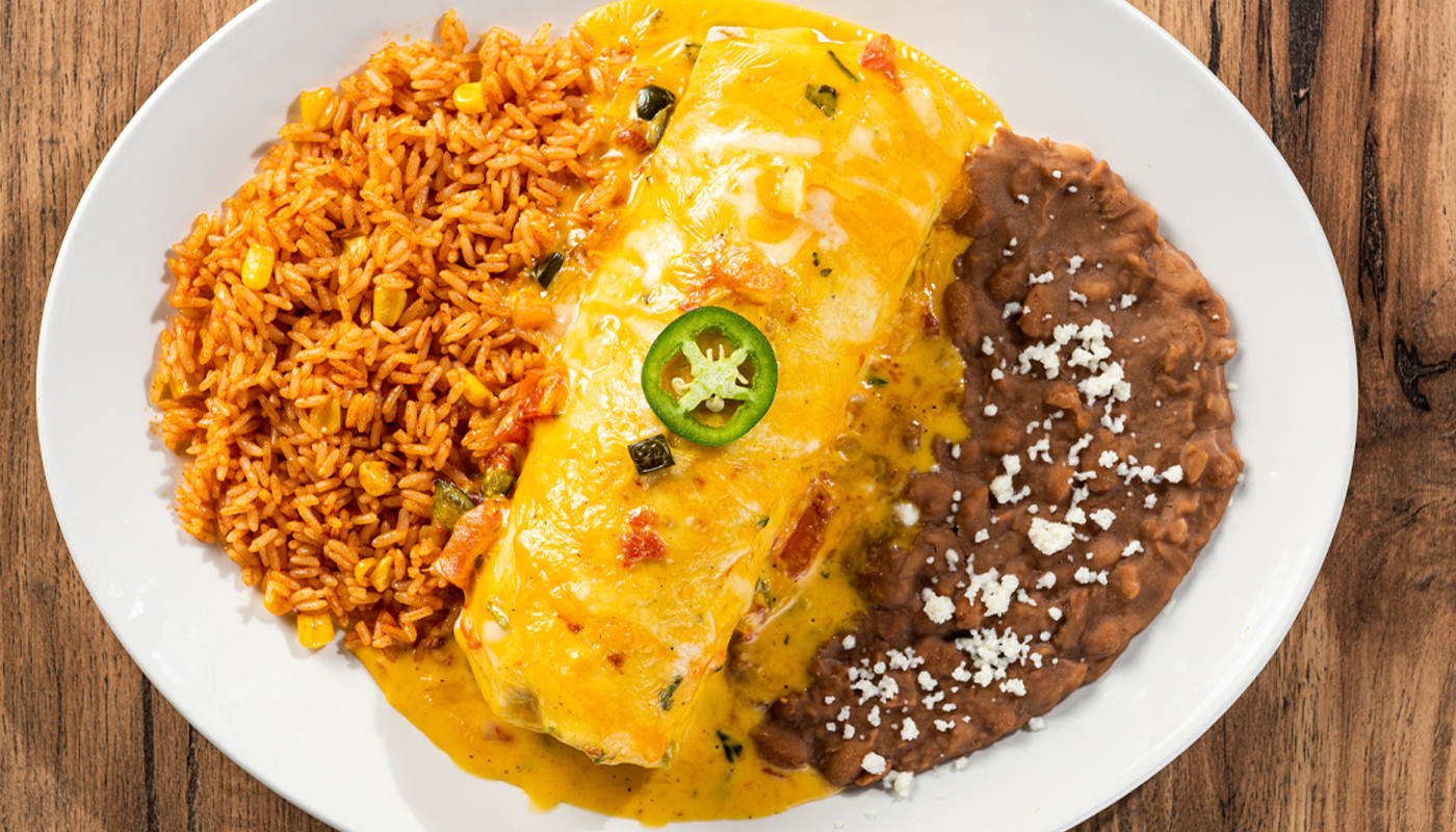 Order Chimichanga food online from On The Border store, Las Vegas on bringmethat.com
