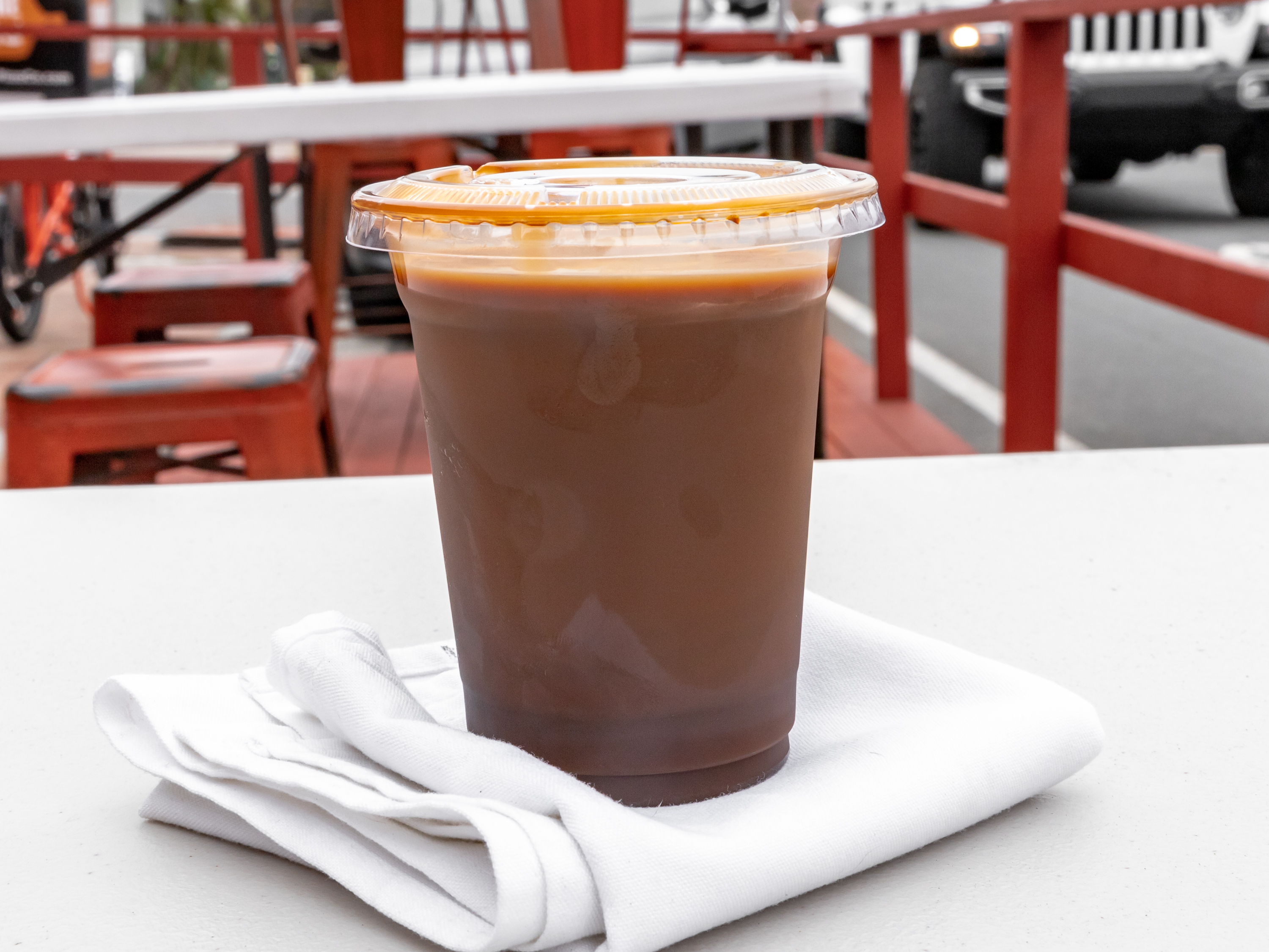 Order Thai Iced Coffee food online from Uncle Chai Thailand Street Food store, San Diego on bringmethat.com
