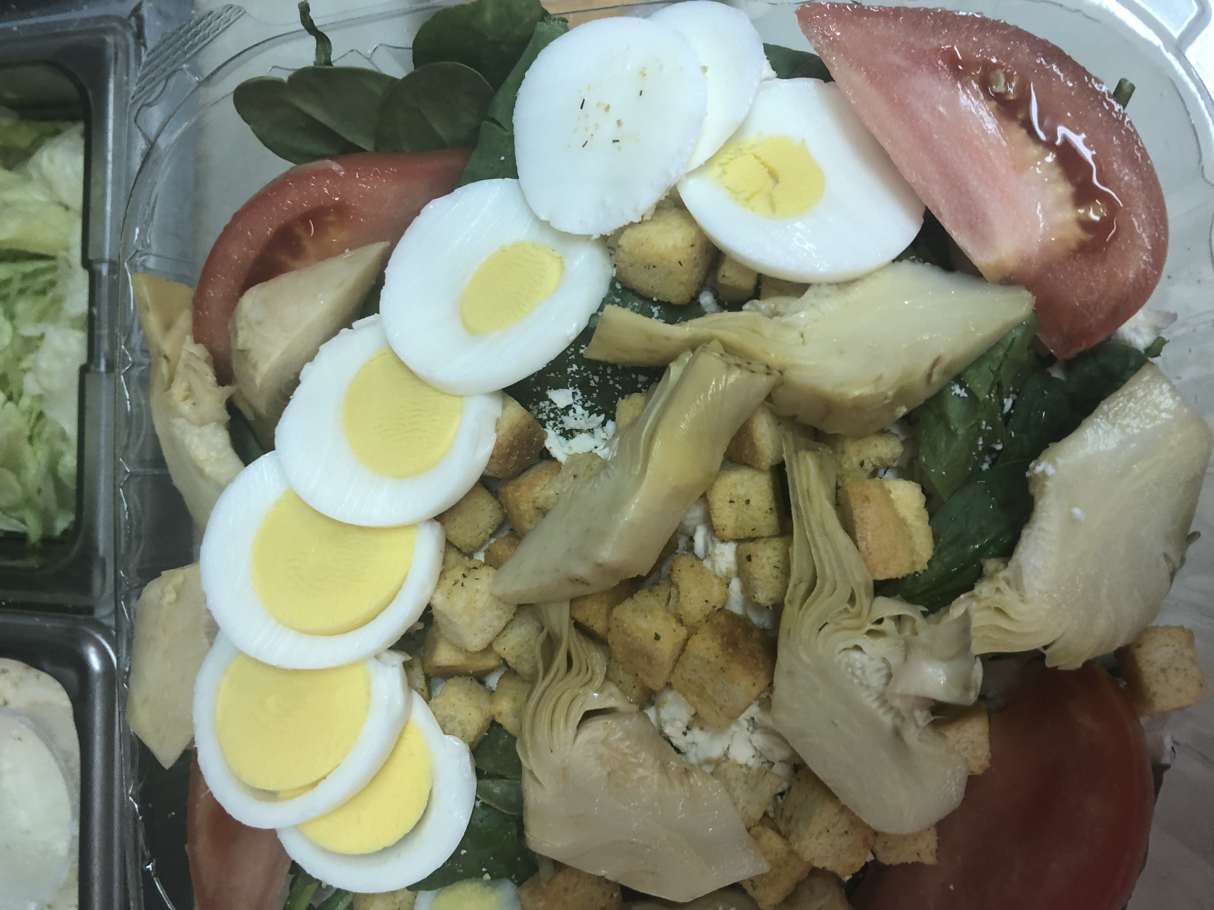 Order Baby Spinach and Artichoke Salad food online from Davids Pizza store, Quincy on bringmethat.com