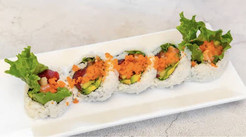 Order Crazy Horse Roll food online from Fat Fish Sushi store, Pleasanton on bringmethat.com