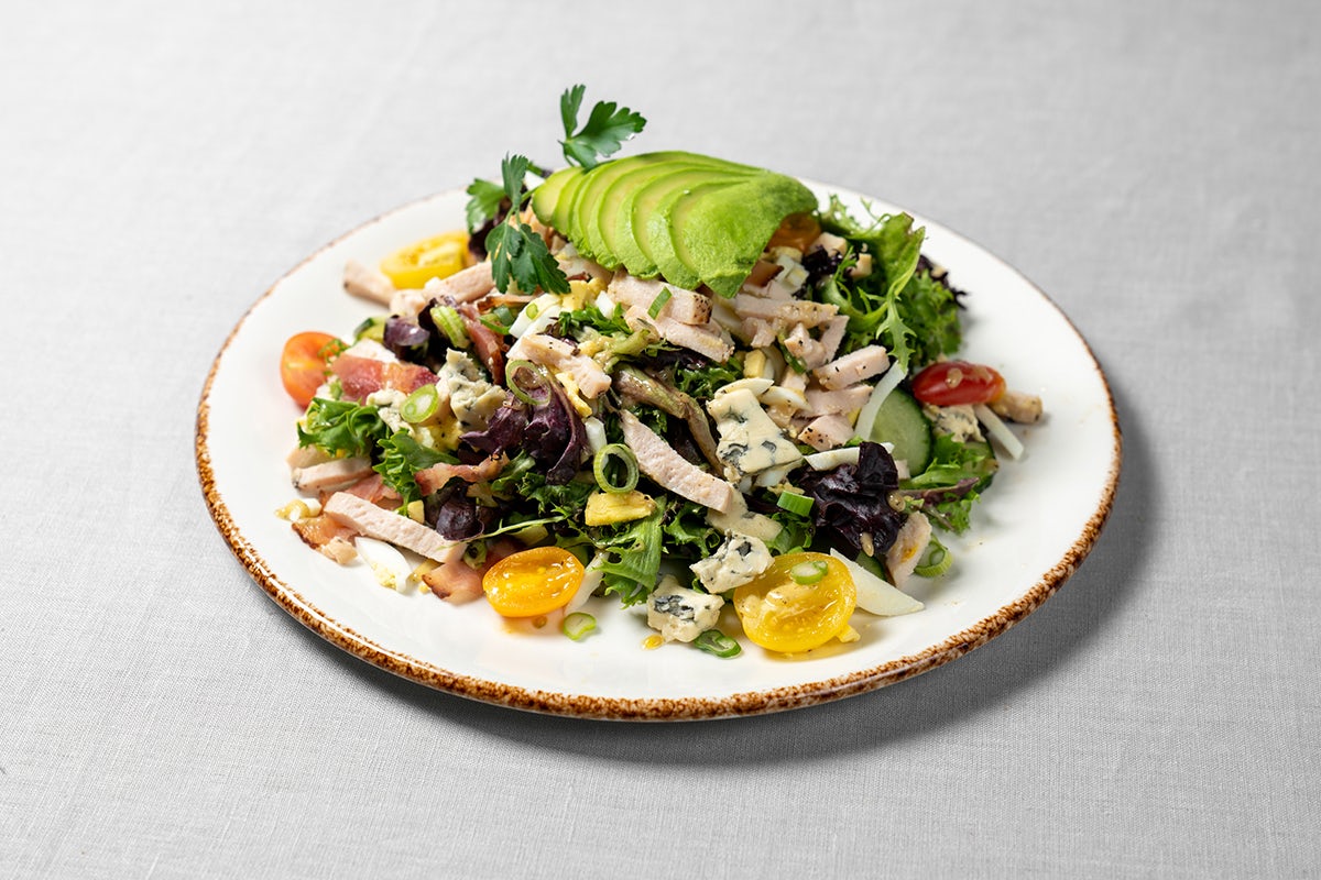 Order Grilled Chicken Cobb Salad food online from Le Pain Quotidien store, Encino on bringmethat.com