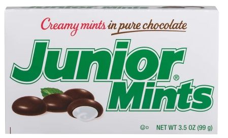 Order Junior Mints Candy (3.5 oz) food online from Legendluna Market store, Rahway on bringmethat.com