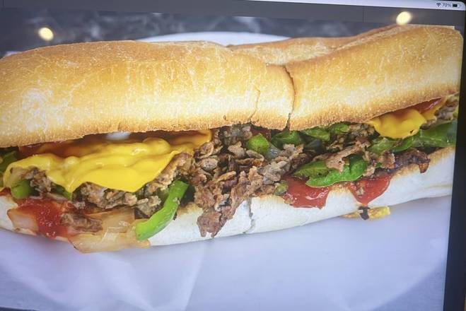 Order Philly Cheese Steak Only food online from Jezif Fried Chicken store, Perth Amboy on bringmethat.com