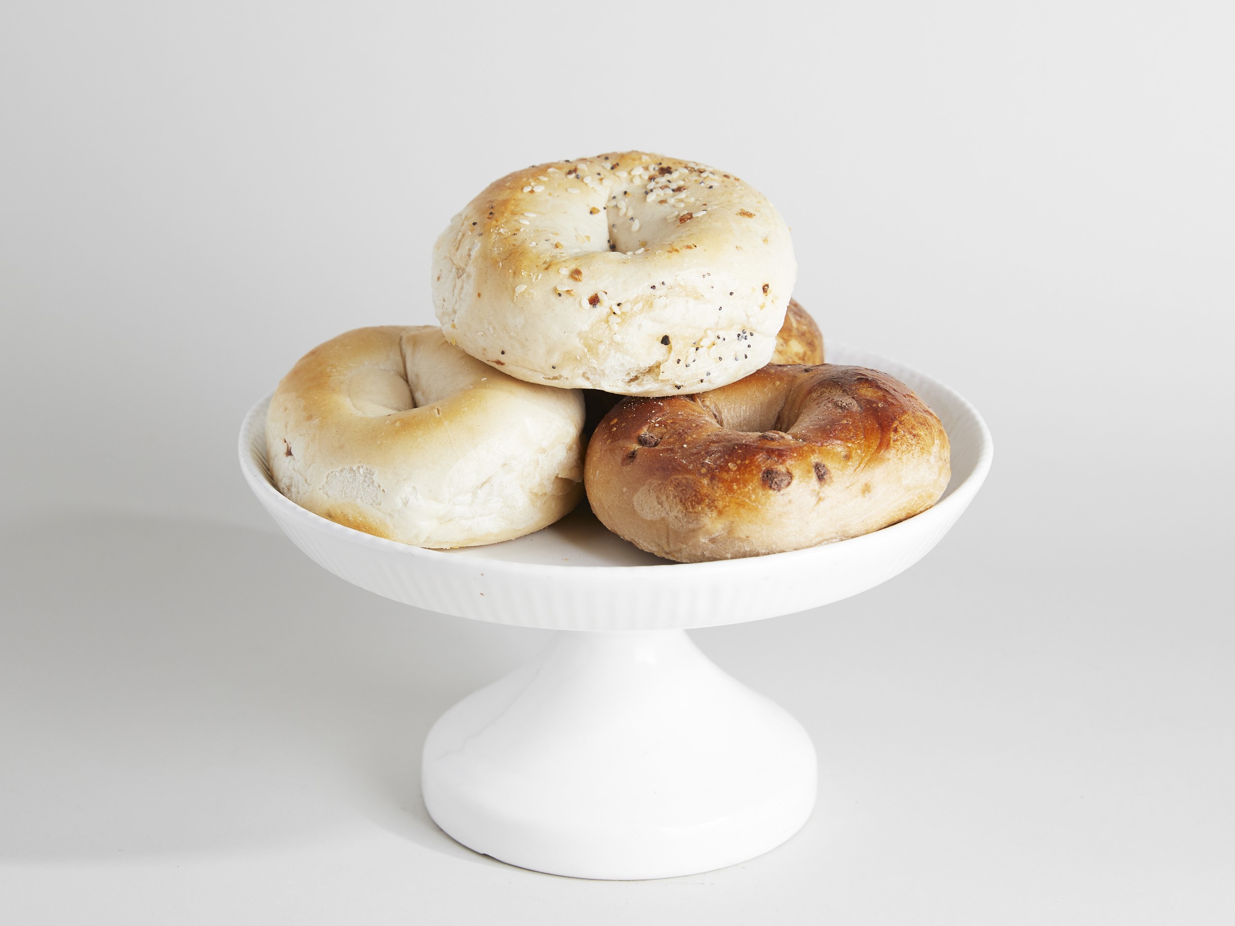 Order Bagel - Plain  food online from Sweetwaters Coffee & Tea store, Naperville on bringmethat.com