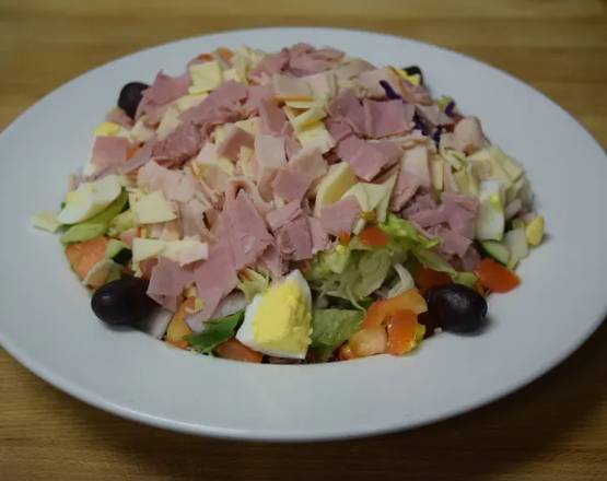 Order Chopped Chef Salad food online from Cuzino Family Kitchen store, Middletown on bringmethat.com