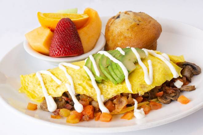 Order Create Your Own Omelet food online from Broken Yolk Cafe store, San Diego on bringmethat.com