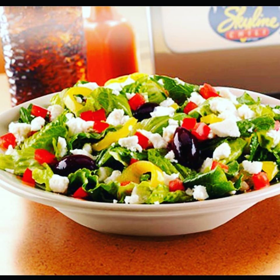 Order Greek Salad food online from Skyline Chili store, Blue Ash on bringmethat.com