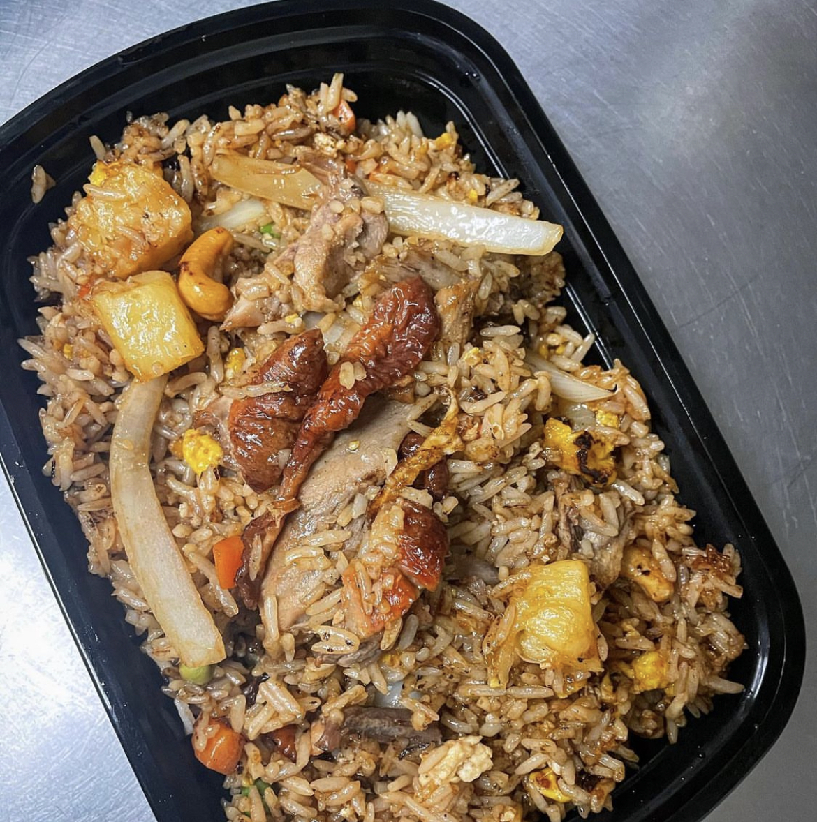 Order Pineapple Fried Rice food online from Siam Treasure store, Chicago on bringmethat.com