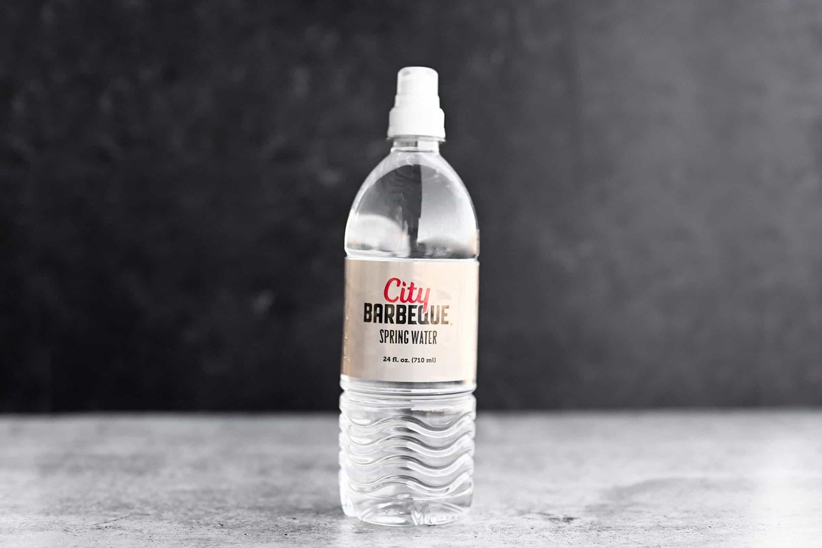 Order Bottled Water food online from City Barbeque Durham store, Durham on bringmethat.com