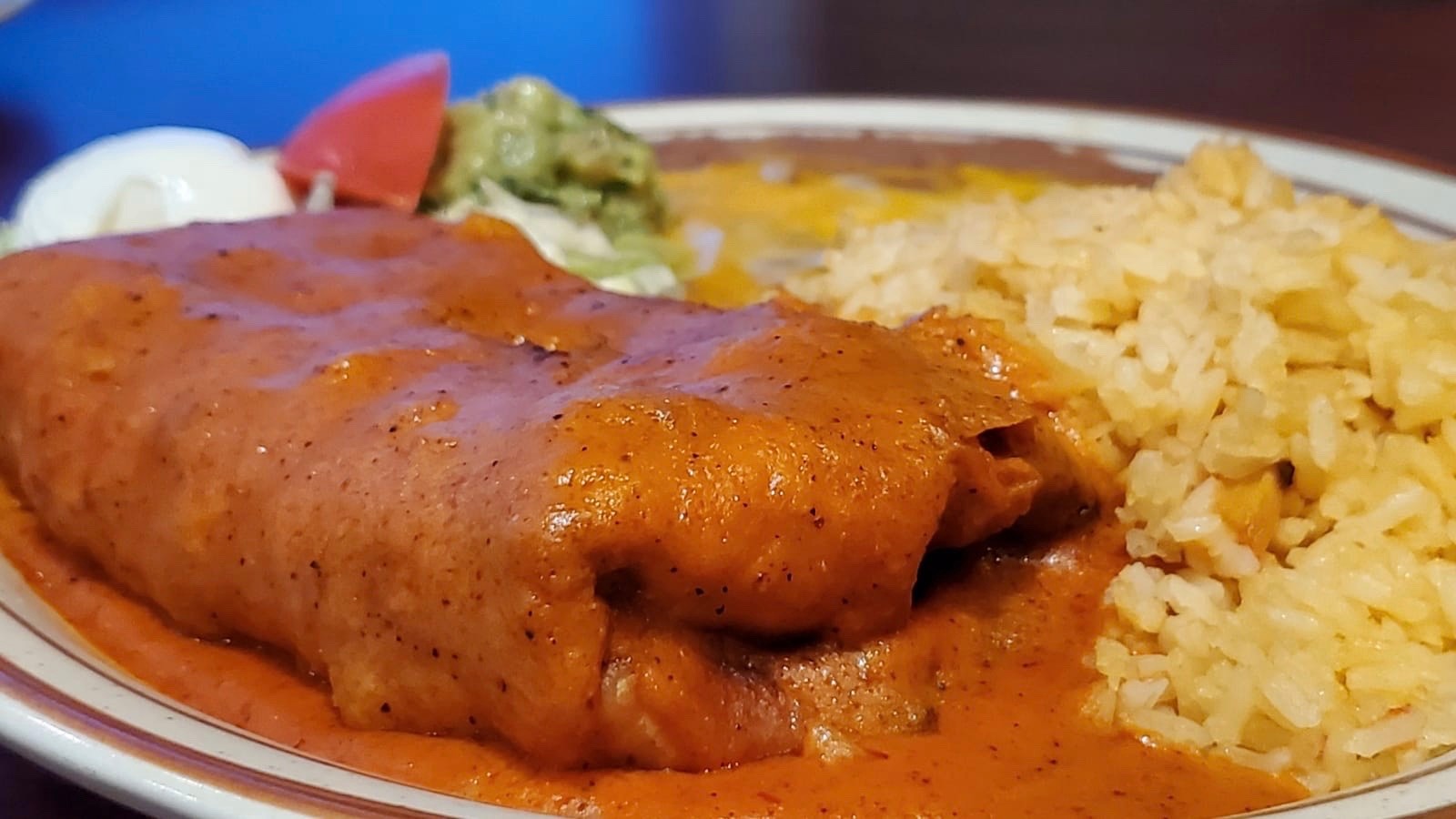 Order Seafood Chimichanga food online from Nuevo Acapulco store, Fairview Park on bringmethat.com