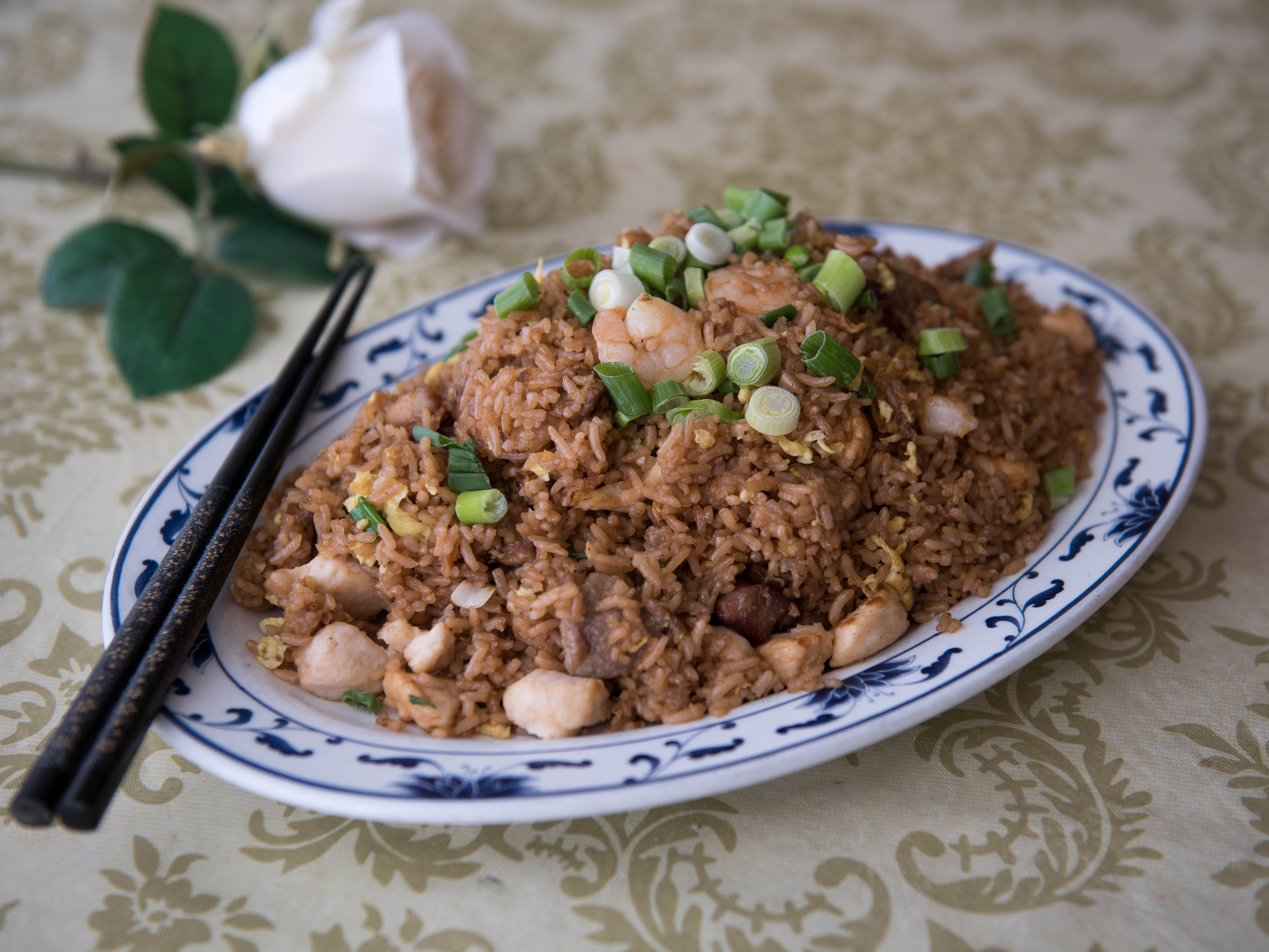 Order R3. House Fried Rice food online from Chef Ding Asian Cuisine store, Houston on bringmethat.com