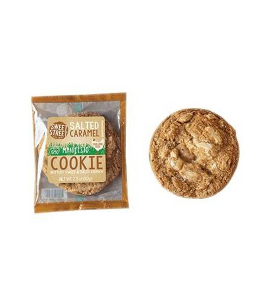 Order Salted Caramel Crunch Cookie food online from Peace Love & Pizza store, Marietta on bringmethat.com