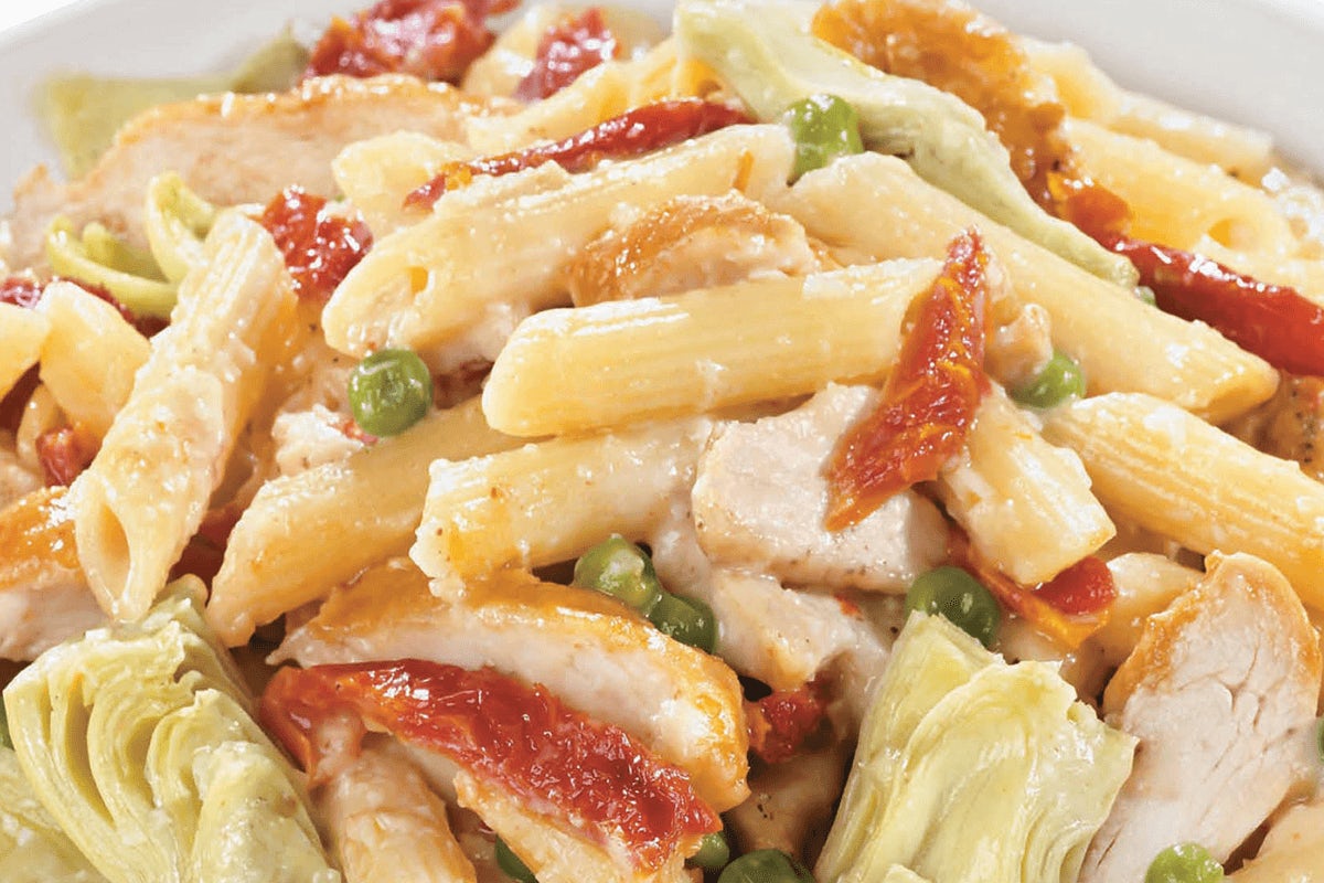 Order Penne San Remo food online from Buca di Beppo store, Mesa on bringmethat.com