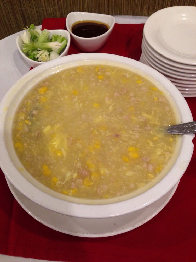 Order Minced Chicken and Corn Broth/雞茸粟米羮 food online from Sam Woo Bbq store, San Gabriel on bringmethat.com