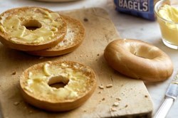 Order Butter Bagel food online from The Great American Bagel store, Orland Park on bringmethat.com