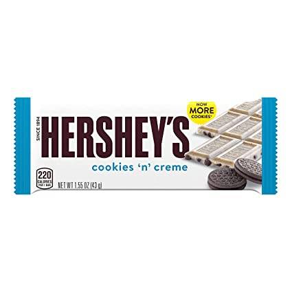 Order Hershey cookies and cream food online from Exxon Food Mart store, Port Huron on bringmethat.com
