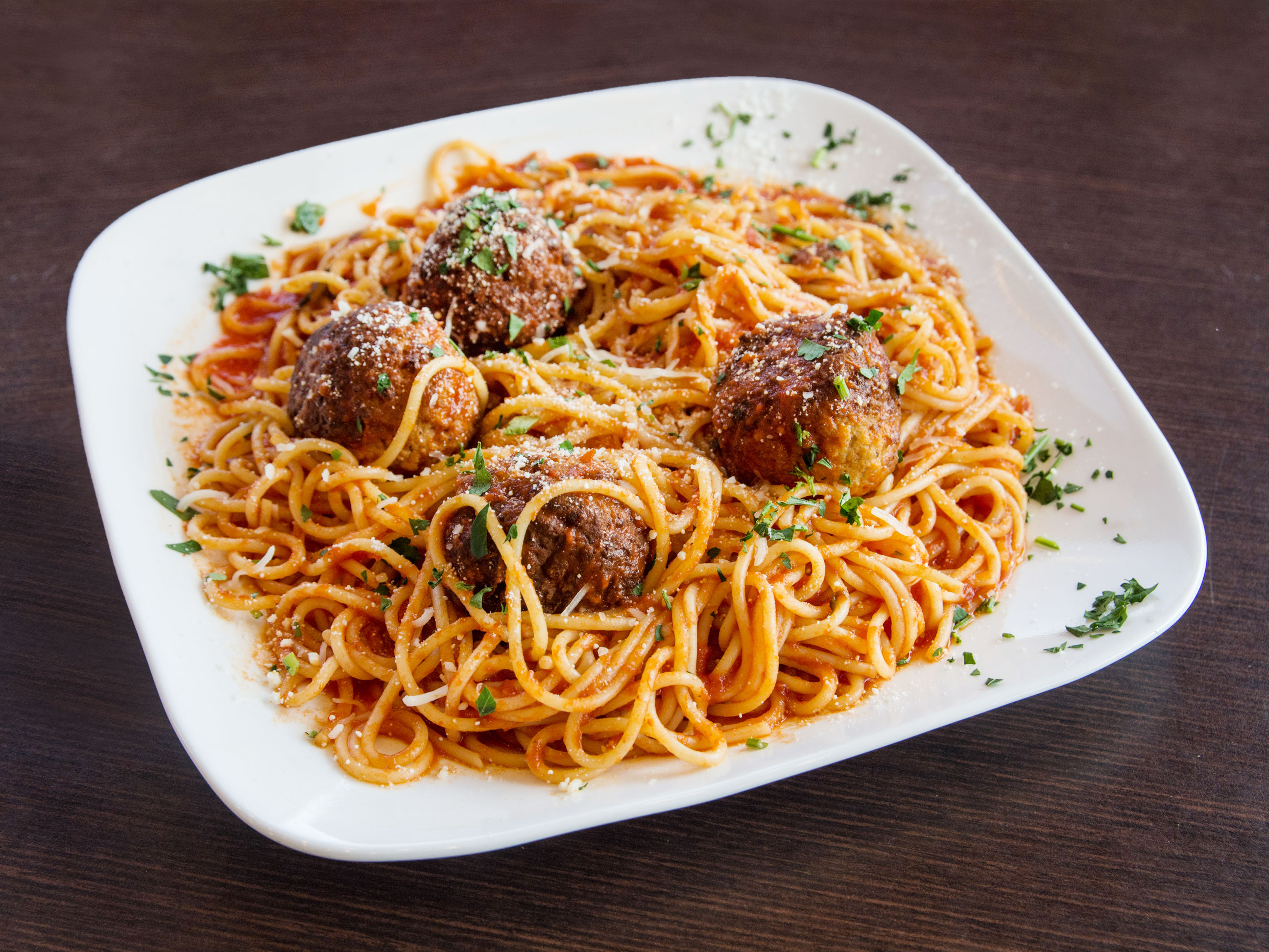 Order Spaghetti food online from Pats Pizza store, Newark on bringmethat.com