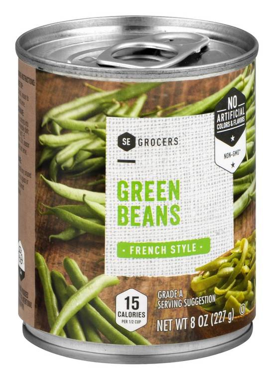 Order Se Grocers · Green Beans French Style (8 oz) food online from Winn-Dixie store, Pinson on bringmethat.com