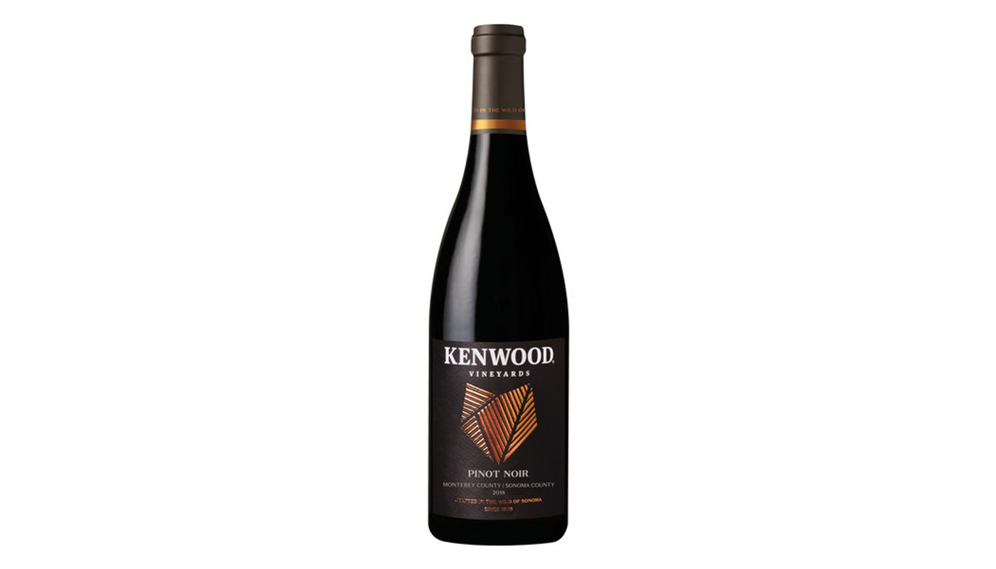Order Kenwood Vineyards Monterey County - Sonoma County Pinot Noir 750mL food online from P & B Liquor & Fine Wine store, Long Beach on bringmethat.com