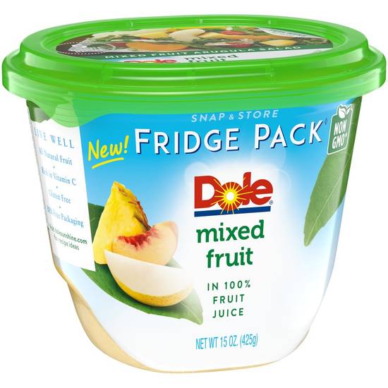 Order Dole · Mixed Fruit in Juice Fridge Pack (15 oz) food online from Safeway store, Sierra Vista on bringmethat.com