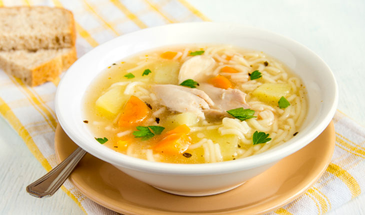 Order Chicken Diet Soup food online from Aji Limo store, Ossining on bringmethat.com