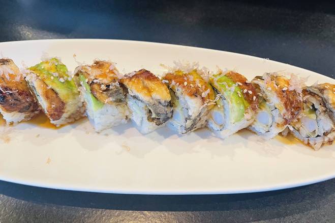 Order Dragon Roll food online from Yanagi Sushi & Grill store, Dublin on bringmethat.com