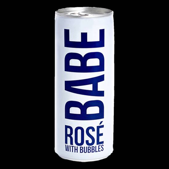 Order Babe Rose with Bubbles Can food online from Liquor Wine & Beer World store, Santa Monica on bringmethat.com