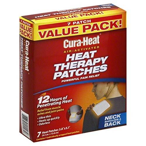 Order Cura Heat Therapy Patches 3.8" x 5.1" (7 ct) food online from Rite Aid store, CONCORD on bringmethat.com