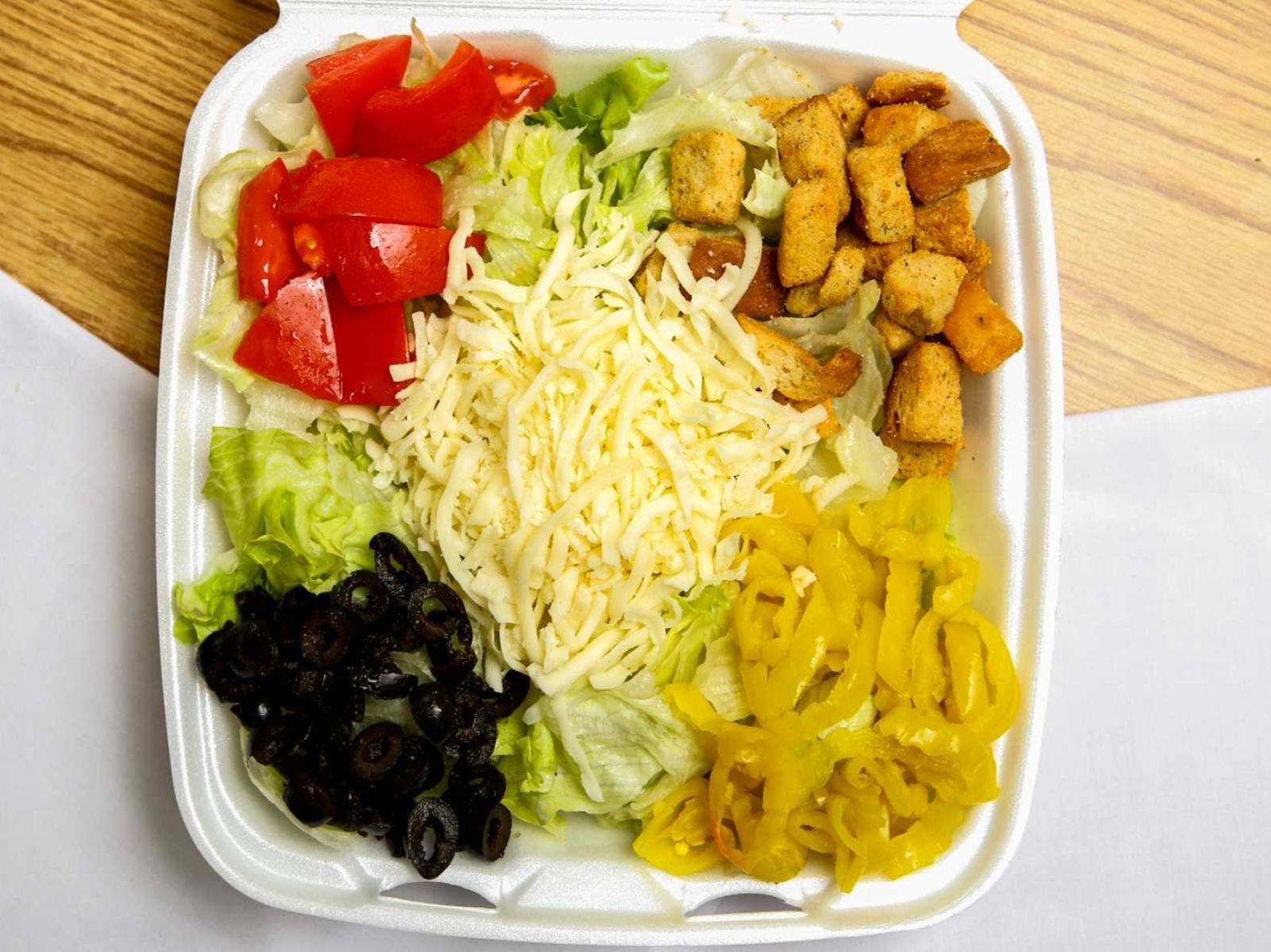 Order House Salad food online from Jimmy Zs store, Houston on bringmethat.com