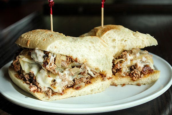 Order Ribeye Cheesesteak Sandwich - 8" food online from Coal Fire Pizza store, Gambrills on bringmethat.com